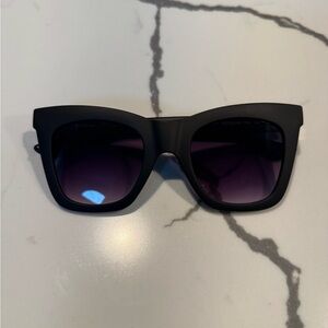 Diff Matte Black Sunglasses
